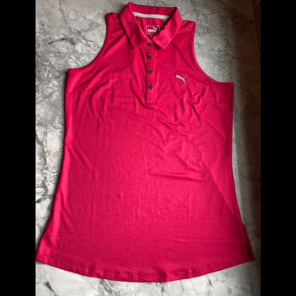 Puma racerback golf shirt